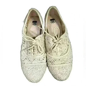 Woman's  ROUTE 66 Lace Up Spring / Summer Loafers   Size7